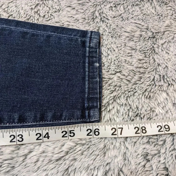 Good American Good Legs Crop Blue Jeans Size 2 / 26 Skinny - Picture 6 of 6